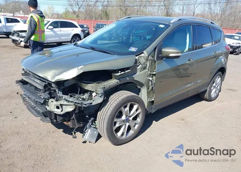 2014 Ford Escape Titanium из США, поврежденный, VIN 1FMCU0JX3EUB20755